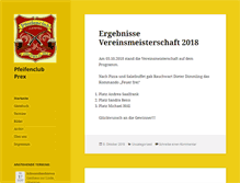 Tablet Screenshot of pfeifenclub-prex.de